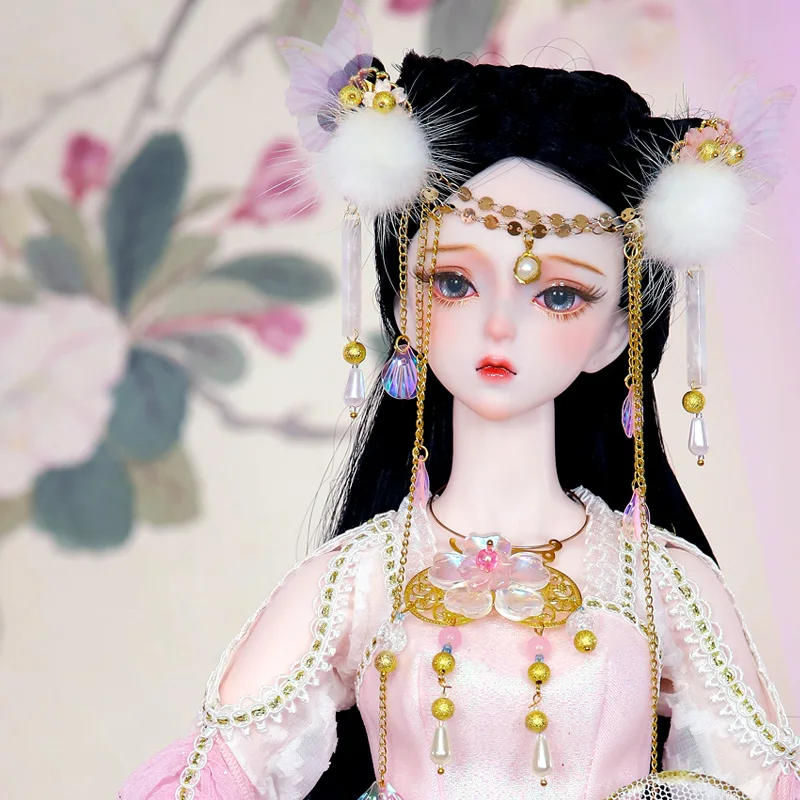 

DBS doll 1/3 BJD Dream Fairy Name by DreamGodness Mechanical Joint Body With Makeup 62cm Height Girls SD