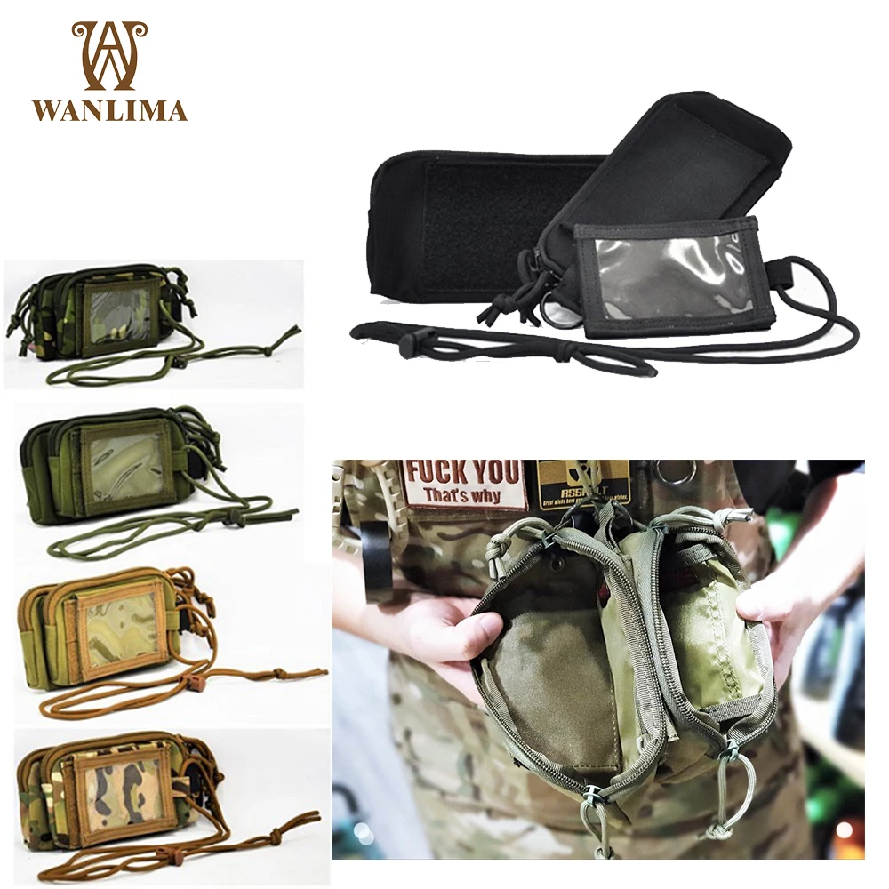Wanlima 3 in 1 Waist Bag Coin Purse Card Pouch Military Tactical Colors Multi-pocket for Men Women Kids Molle Insert to Backpack
Wanlima 3 in 1 Waist Bag Coin Purse Card Pouch Military Tactical Colors Multi-pocket for Men Women Kids Molle Insert to Backpack