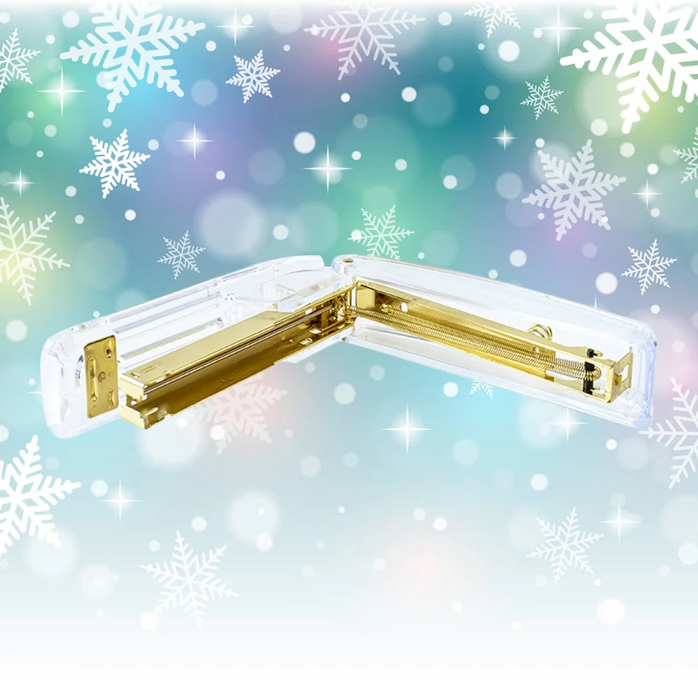 Desktop Stapler Stationery Accessories Gift Transparent Acrylic Standard Stapler Stapler For Home School Office Stapler Gold
Desktop Stapler Stationery Accessories Gift Transparent Acrylic Standard Stapler Stapler For Home School Office Stapler Gold