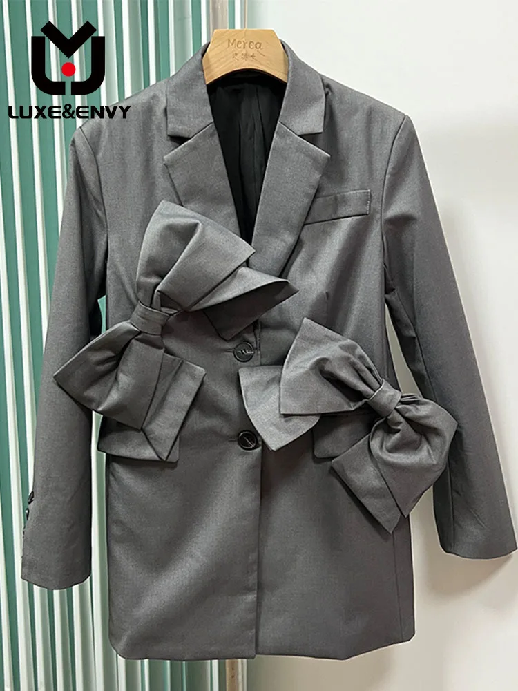 LUXE&ENVY Autumn New British Casual Loose Workplace Removable Bowknot Decorative Cross Hip Blazer 2023 Women Fashion
LUXE&ENVY Autumn New British Casual Loose Workplace Removable Bowknot Decorative Cross Hip Blazer 2023 Women Fashion