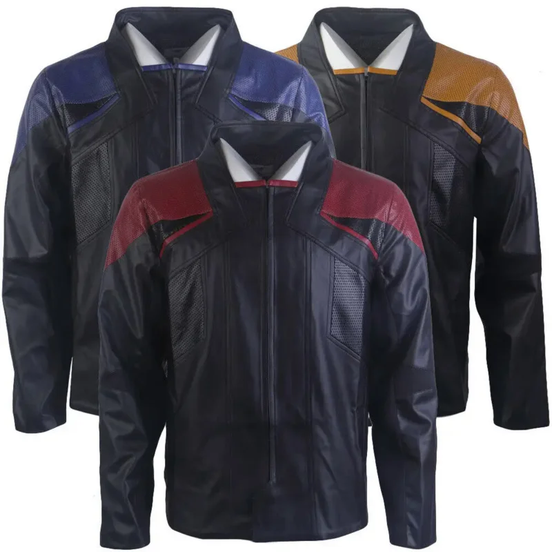 Костюм для косплея Picard 3, капитан Рикер, георди, лафора, красные, золотые, синие кожаные куртки, Звездный Флот, костюмы на Хэллоуин
Костюм для косплея Picard 3, капитан Рикер, георди, лафора, красные, золотые, синие кожаные куртки, Звездный Флот, костюмы на Хэллоуин