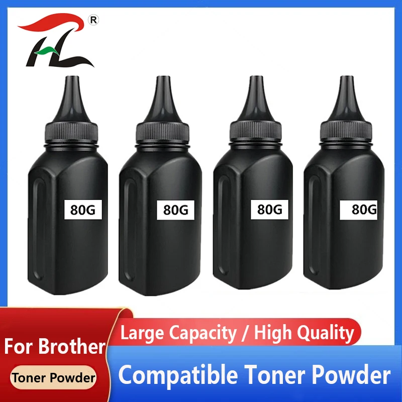 

Compatible 80g Black Refill Toner Powder For Brother TN450 tn-450 tn-420 TN420 DCP 7055 7057 7060 7065 7070 HL 2130 2132