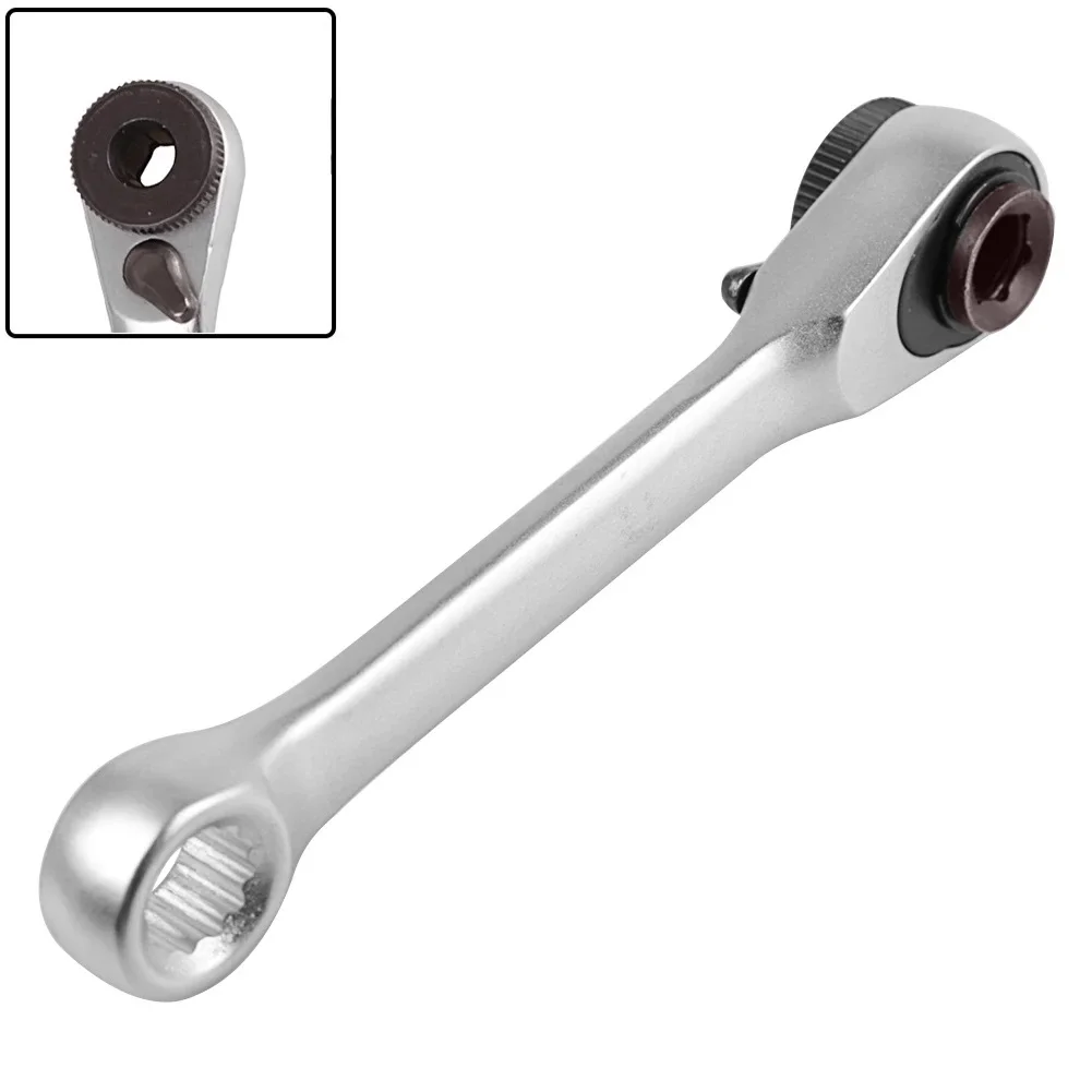 Ratchet Wrench Wrench Hand Tools 1/4 Inch Double Headed Quick Ratchet Wrench Repair Hand Tools Screwdriver Bit
Ratchet Wrench Wrench Hand Tools 1/4 Inch Double Headed Quick Ratchet Wrench Repair Hand Tools Screwdriver Bit