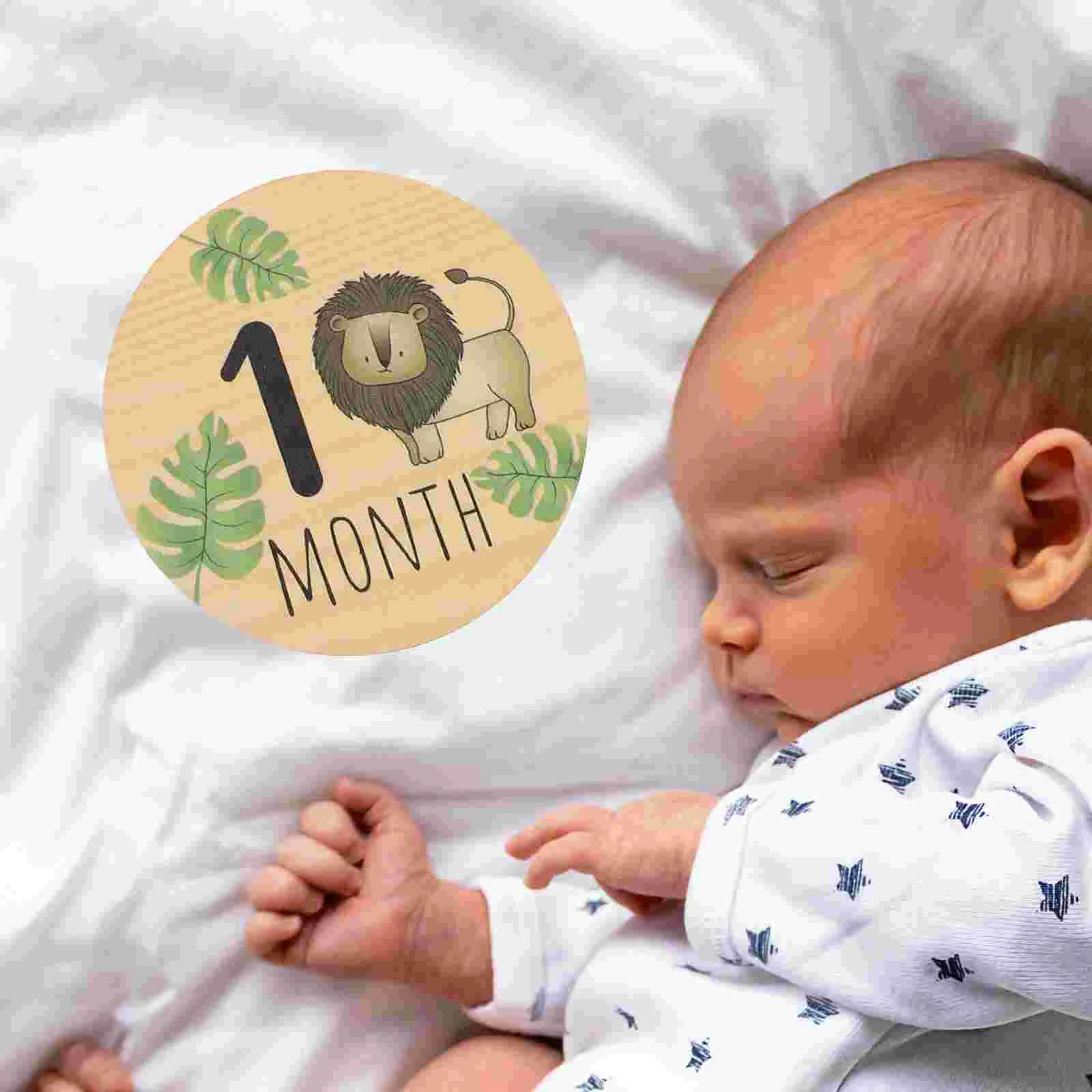7pcs Baby Milestone Cards Infant Months Wooden Signs Newborn Announcement Signs Photo Props
7pcs Baby Milestone Cards Infant Months Wooden Signs Newborn Announcement Signs Photo Props