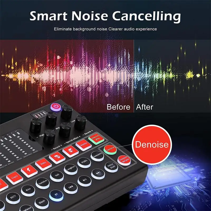 External Device Black Easy To Use Switch With Key Automatic Sound Recognition Multifunctional Phone Pc Live Broadcast
External Device Black Easy To Use Switch With Key Automatic Sound Recognition Multifunctional Phone Pc Live Broadcast