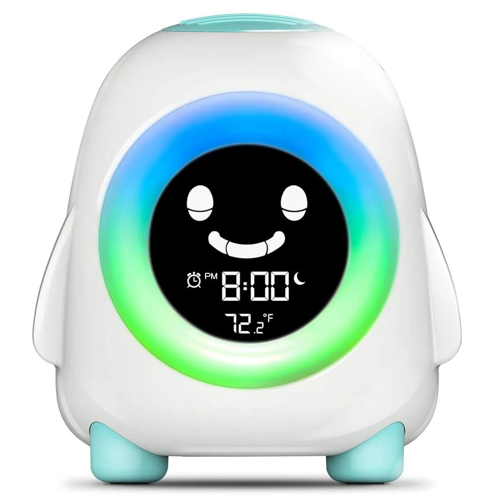 Kids Alarm Clock, Alarm Clock for Kids, Ready to Wake Up Sleep Trainer, Colorful Night Light, Nap Timer
Kids Alarm Clock, Alarm Clock for Kids, Ready to Wake Up Sleep Trainer, Colorful Night Light, Nap Timer