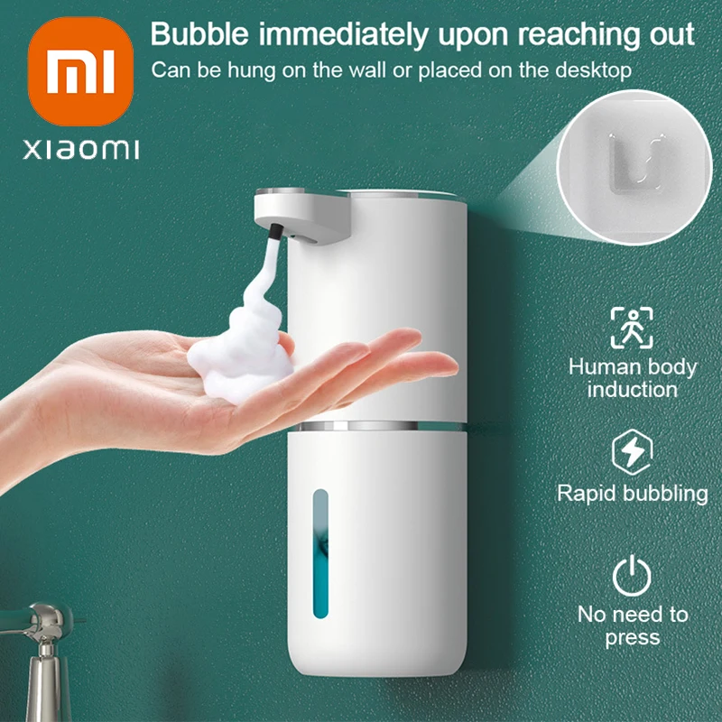 Xiaomi New Automatic Soap Dispenser Foam USB Charging Touchless Smart Display Infrared Sensor Liquid Soap Dispensers Hand Washer
Xiaomi New Automatic Soap Dispenser Foam USB Charging Touchless Smart Display Infrared Sensor Liquid Soap Dispensers Hand Washer