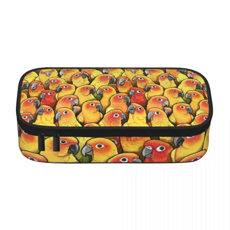 Yellow Parrot Case Sun Conures Cute Print Zipper Pencil Box School Girls Boys Pen Pouch
Yellow Parrot Case Sun Conures Cute Print Zipper Pencil Box School Girls Boys Pen Pouch