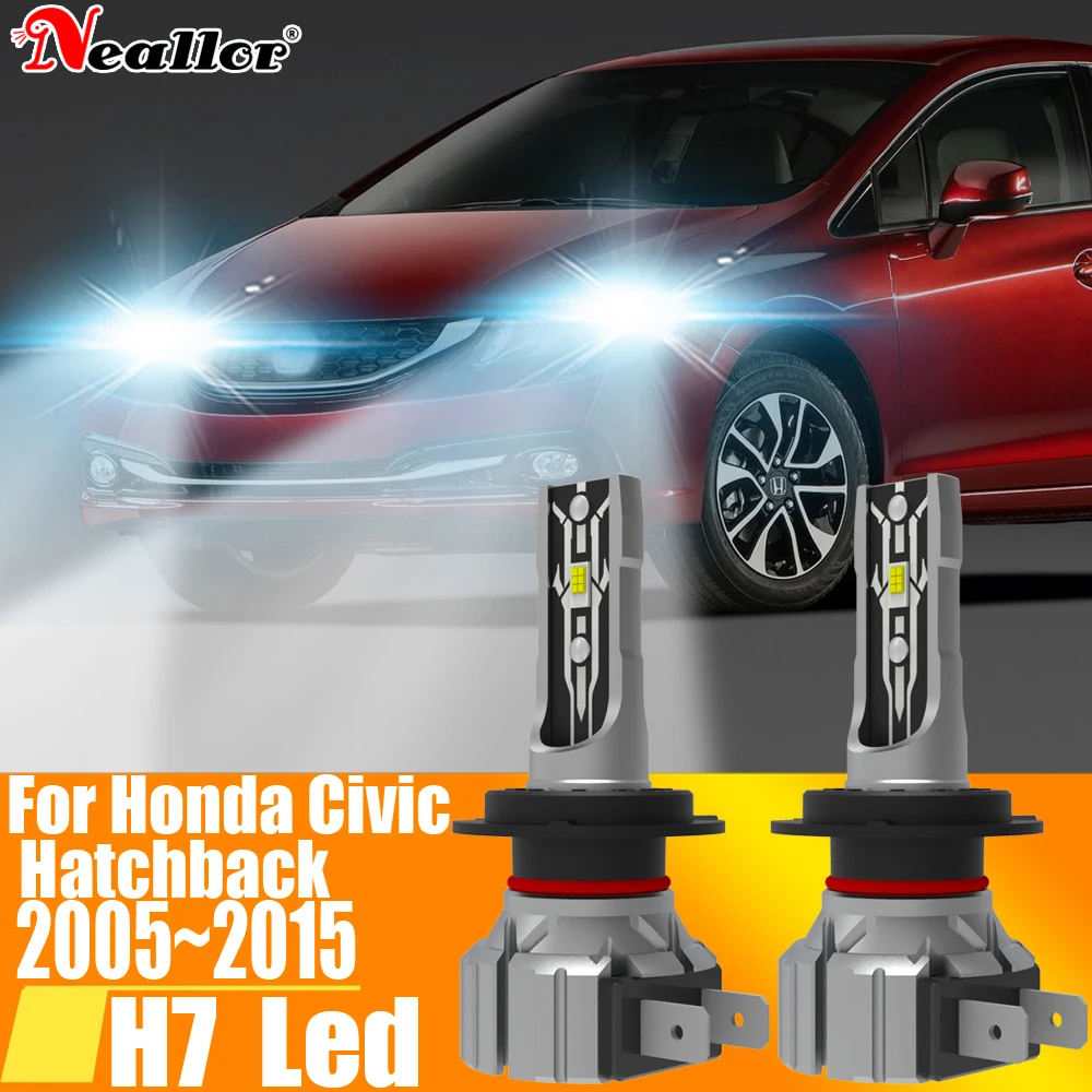 2 шт., Автомобильные светодиодные лампы H7 12 В 55 Вт для Honda Civic Hatchback 2005-2015
2 шт., Автомобильные светодиодные лампы H7 12 В 55 Вт для Honda Civic Hatchback 2005-2015