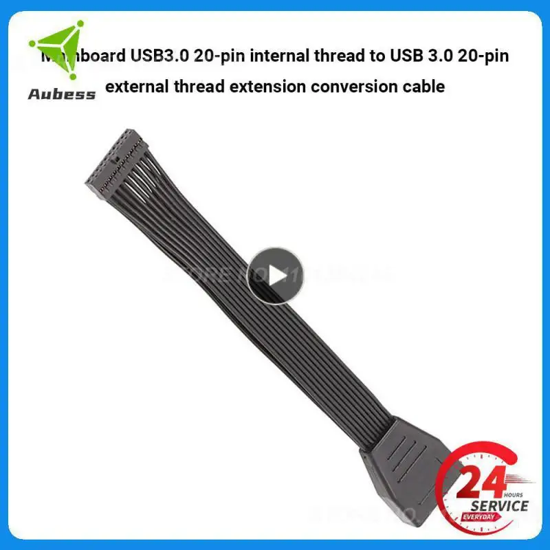 Материнская плата USB3.0 19Pin 20Pin «мама» на USB 3,0 19P 20-контактный «папа» Удлинительный кабель
Материнская плата USB3.0 19Pin 20Pin «мама» на USB 3,0 19P 20-контактный «папа» Удлинительный кабель