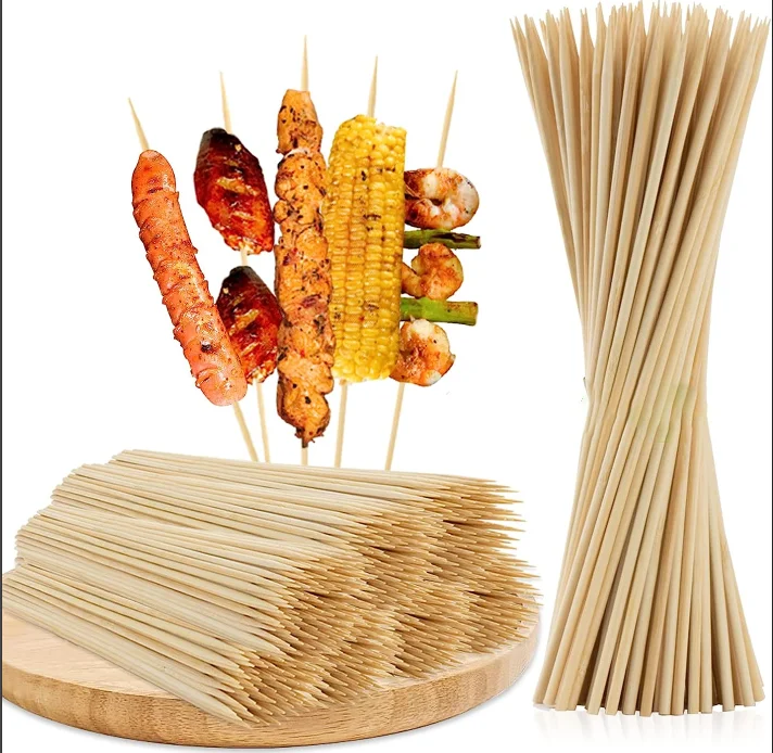 Bamboo Skewers Wooden Sticks For BBQ Appetizer Grilling Marshmallow Barbecue Drink Cocktail Toothpicks Crafting
Bamboo Skewers Wooden Sticks For BBQ Appetizer Grilling Marshmallow Barbecue Drink Cocktail Toothpicks Crafting