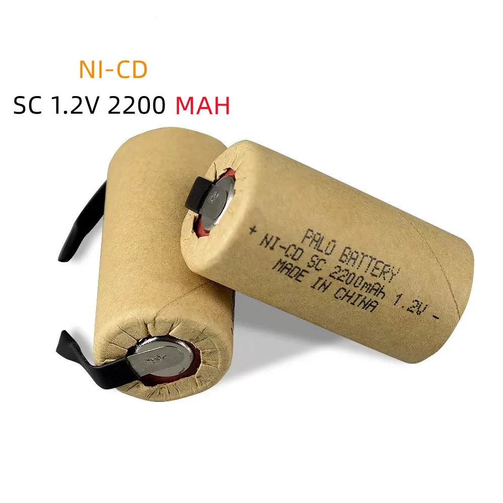 

SC 1,2 V 2200mah Nicd Batterien Unter C Ni-Cd Akku Batteria Für Elektroschrauber Bohrer Power Tools