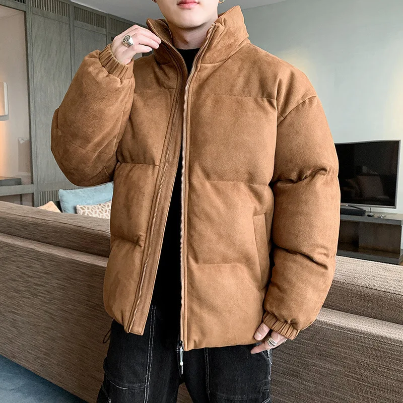 Men's Cotton Jacket In Autumn and Winter 2022 New Fashion Brand Plush and Thick Suede Down Jacket with Bread and Cotton Jacket
Men's Cotton Jacket In Autumn and Winter 2022 New Fashion Brand Plush and Thick Suede Down Jacket with Bread and Cotton Jacket