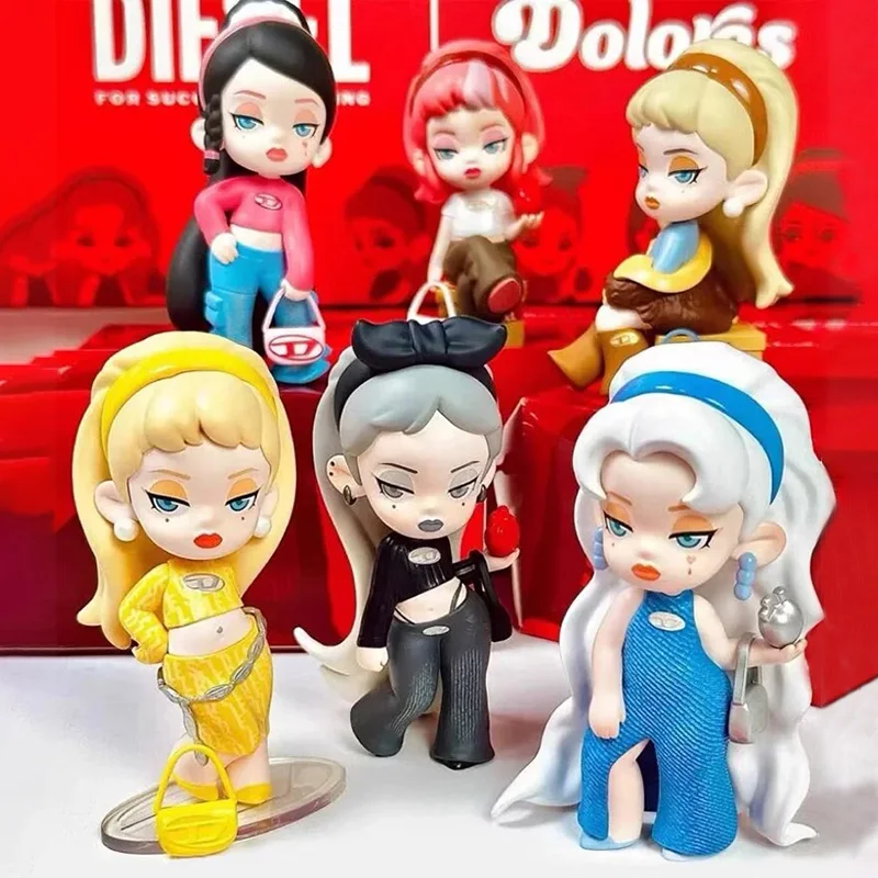 

Genuine Dolores Blind Box Anime Figure Cute Diesel Autumn/winter Limited Secret Box Hand Model Doll Display Girl Decoration Gift