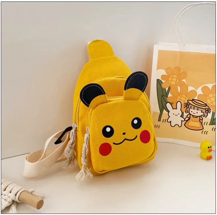 Kawaii New Yellow Elf Pikachu Children's Small Bag Messenger Bag Chest Bag Outdoor Travel Backpack Boys and Girls Birthday Gift
Kawaii New Yellow Elf Pikachu Children's Small Bag Messenger Bag Chest Bag Outdoor Travel Backpack Boys and Girls Birthday Gift