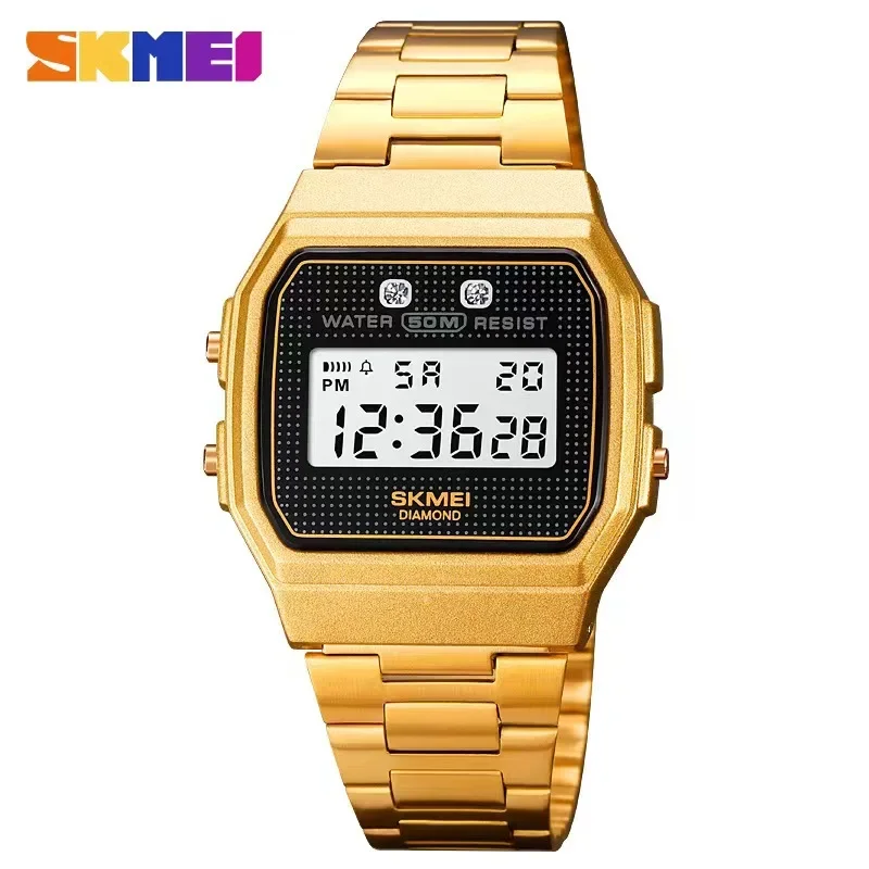 

SKMEI 1952 Fashion 5Bar Waterproof Digital Wristwatch military Chronograph Date Week For Men Alarm Clock reloj hombre Sport Wat