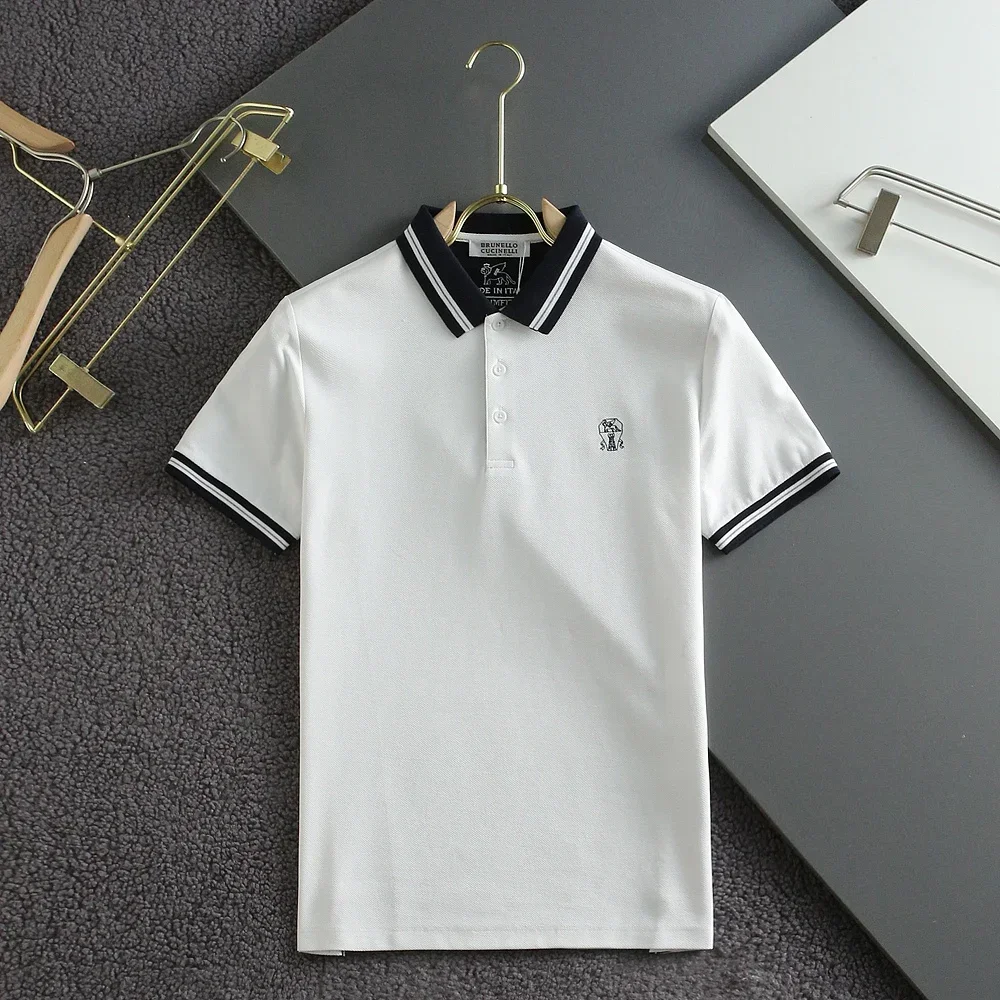 2024 SIJITONGDA Shirt silk men 2024 summer new short sleeve breathable thin embroidery quality big size M-3XL
2024 SIJITONGDA Shirt silk men 2024 summer new short sleeve breathable thin embroidery quality big size M-3XL