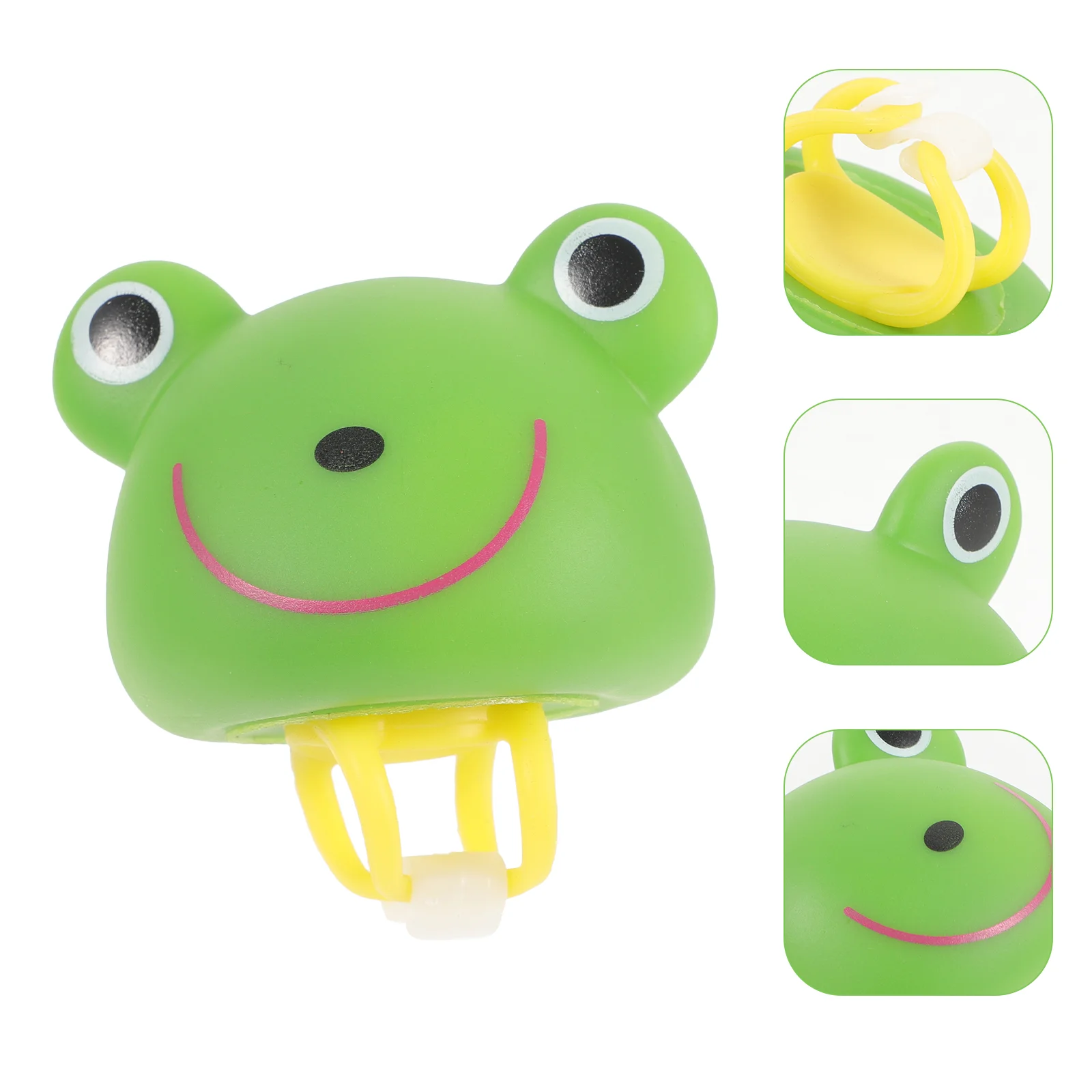 

Frog Bike Bell Cartoon Animal Bike Alarm Handlebar Horn Mini Cute Bike Ring Loud Crisp Clear Sound Horn Bike Speaker Kids