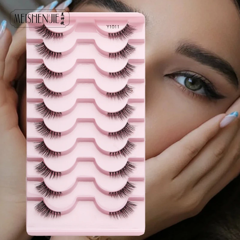 3/5/10 Half lashes Natural 3D Mink Lashes Wispy Fluffy False Eyelashes Extension Mink Eyelash Makeup Tools Faux Cils maquillaje
3/5/10 Half lashes Natural 3D Mink Lashes Wispy Fluffy False Eyelashes Extension Mink Eyelash Makeup Tools Faux Cils maquillaje