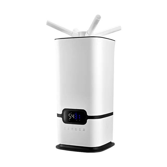 Humidificateur d'air industriel à ultrasons, 16L, 100-240V, brume de supermarché commerciale muette, brumisateur, vaporisateur 2
