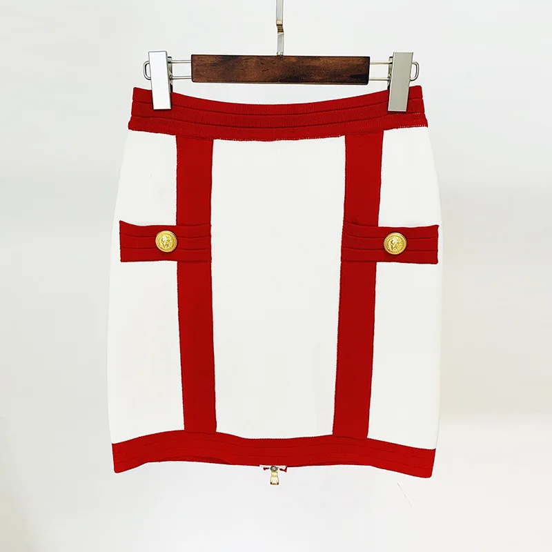 Autumn And Winter 2022 New European And American Fashion Temperament Color Contrast Zipper Hip Wrap Women's Skirt
Autumn And Winter 2022 New European And American Fashion Temperament Color Contrast Zipper Hip Wrap Women's Skirt