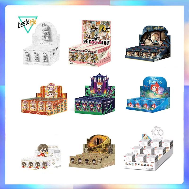 

Popmart Anime Figure Disney princess classic book Harry potter HIRONO Peach Riot lord of the rings justice league blind box