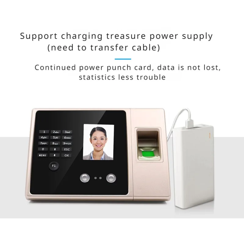 Biological Fingerprint Attendance Clock Recorder Employee Identification Device Face Attendance Machine Face Recognition Punch
Biological Fingerprint Attendance Clock Recorder Employee Identification Device Face Attendance Machine Face Recognition Punch