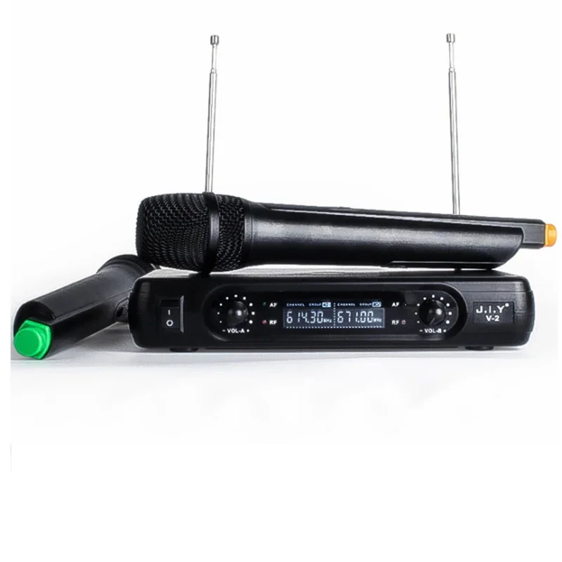 

Wireless Microphone Mic KTV Karaoke Player Echo System Digital Sound Audio Mixer Singing Machine