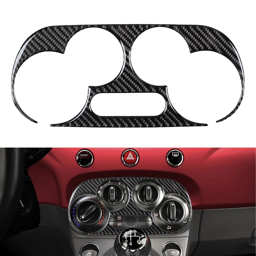 Carbon Fiber Manual Climate Console Trim For Fiat 500 2012-15 Interior Styling Car Accessories
Carbon Fiber Manual Climate Console Trim For Fiat 500 2012-15 Interior Styling Car Accessories