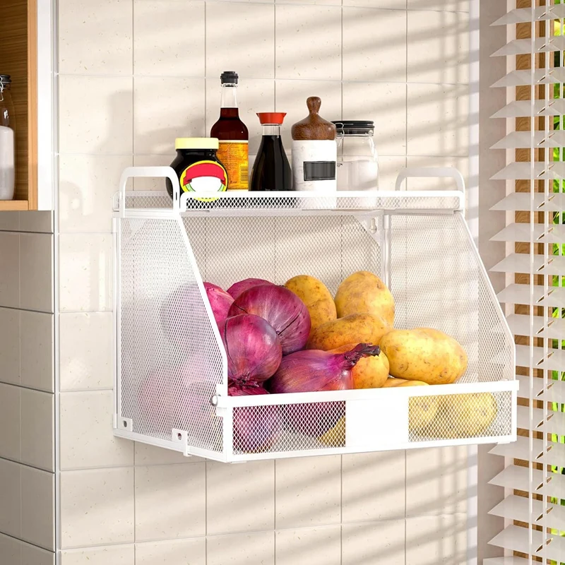 Hanging Fruit Basket For Kitchen, Kitchen Organizers And Storage Potato Onion Storage Wall Storage Baskets Pantry
Hanging Fruit Basket For Kitchen, Kitchen Organizers And Storage Potato Onion Storage Wall Storage Baskets Pantry