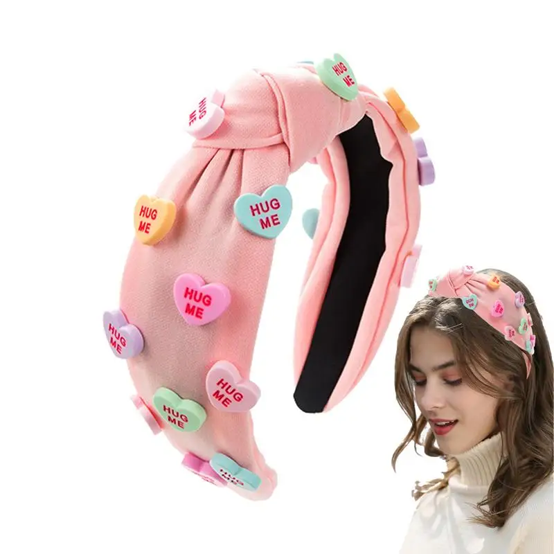 Knotted Headband Multi Function Fabric Headband Valentines Day girls gifts Sparkly Elegant Hair clips for Dating Exercise
Knotted Headband Multi Function Fabric Headband Valentines Day girls gifts Sparkly Elegant Hair clips for Dating Exercise