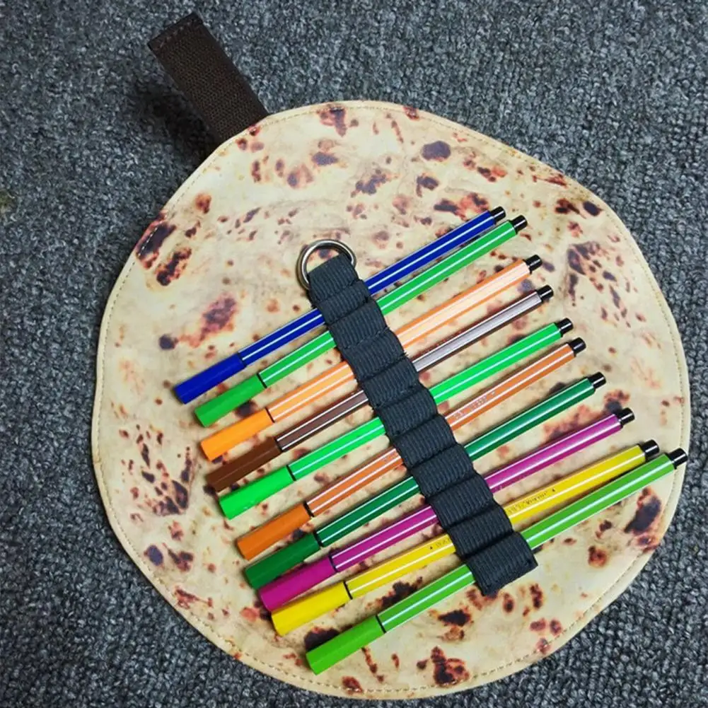 Useful Pen Bag Nice-looking Widely Use Lightweight Students Tortilla Roll Pen Storage Bag Organizer
Useful Pen Bag Nice-looking Widely Use Lightweight Students Tortilla Roll Pen Storage Bag Organizer