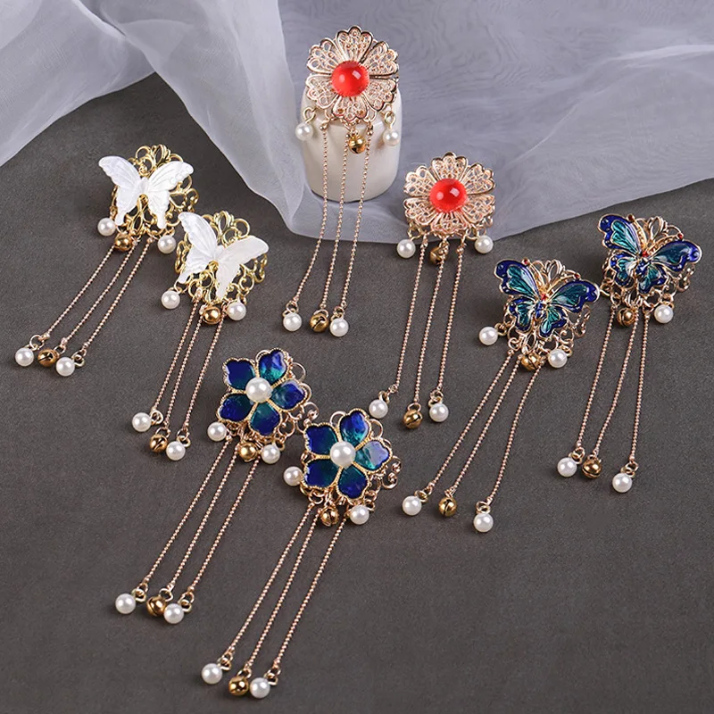 Gorgeous Pearl Butterfly Hair Buckle Refined Ponytail Woman Hair Clip Headwear Chinese Style Hairpins For Women Hair
Gorgeous Pearl Butterfly Hair Buckle Refined Ponytail Woman Hair Clip Headwear Chinese Style Hairpins For Women Hair