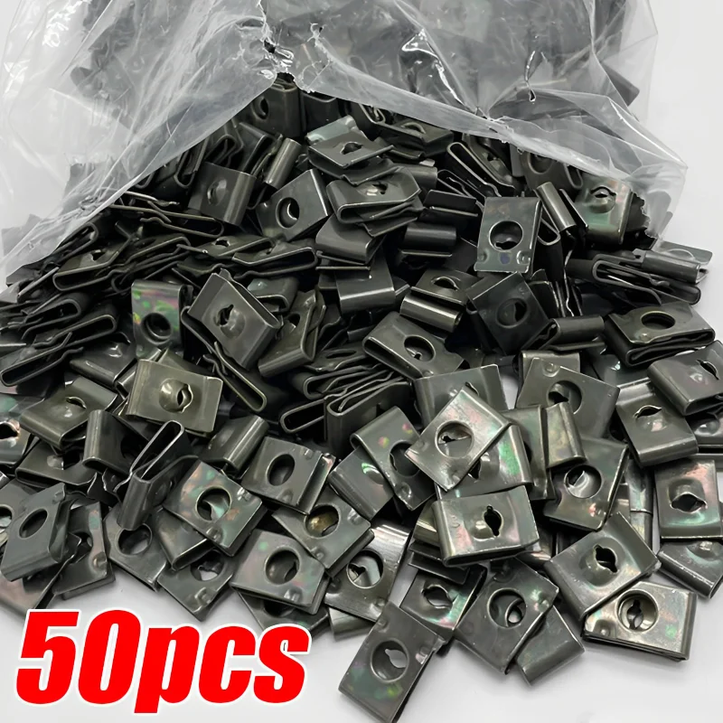 Auto Self-tapping Screw Clips U-clamp with Threaded Nut Clips Auto Fender Fastener Clips for Auto Motorcycle Scooter Parts
Auto Self-tapping Screw Clips U-clamp with Threaded Nut Clips Auto Fender Fastener Clips for Auto Motorcycle Scooter Parts