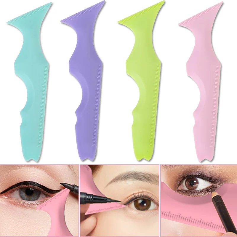 Silicone Eyeliner Stencils Eyebrow Eyeshadow Mascara Eye Makeup Aid Tools Multifunction Portable Reusable Make Up Auxiliary Pads
Silicone Eyeliner Stencils Eyebrow Eyeshadow Mascara Eye Makeup Aid Tools Multifunction Portable Reusable Make Up Auxiliary Pads