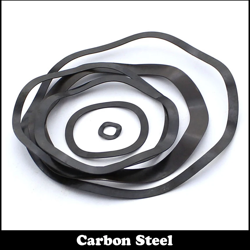 

M73 M73*83*0.6 M73x83x0.6 M86 M86*98*0.6 M86x98x0.6 Black Carbon Steel DIN137B Gasket Curved Lock Washers Wave Spring Washer