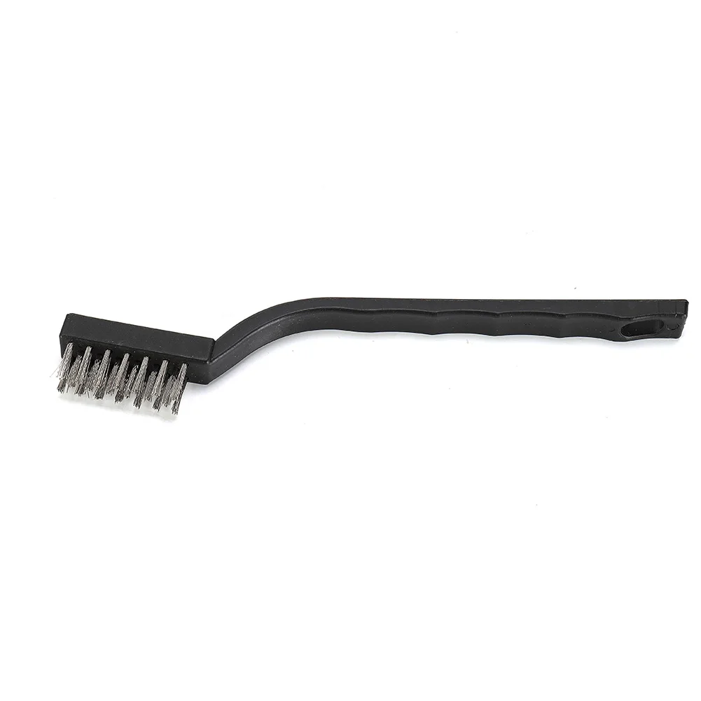 12PCS Clening Wire Brushes Mini Stainless Steel DIY Paint Rust Remover Removal Stainless Steel + Plastic Wire Brushes Black
12PCS Clening Wire Brushes Mini Stainless Steel DIY Paint Rust Remover Removal Stainless Steel + Plastic Wire Brushes Black