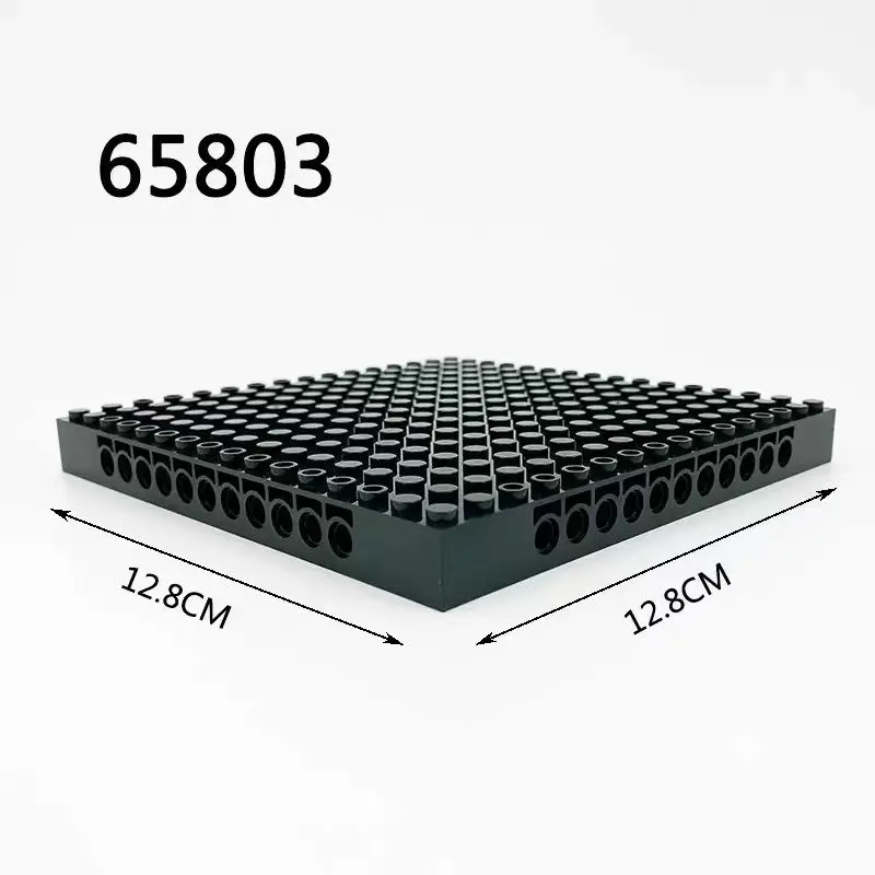 

Building Blocks DIY Play Small Particle Blocks Compatible with LEGO 65803 Mosaic MOC Pixel Painting with Holes 16*16 Base Plate