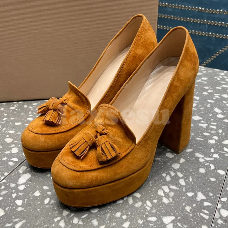 Ladies High Heels Spring Autumn New Solid Colors Upper Round Toe Design Pumps Elegant Fashion Female High Heel Shoes
Ladies High Heels Spring Autumn New Solid Colors Upper Round Toe Design Pumps Elegant Fashion Female High Heel Shoes