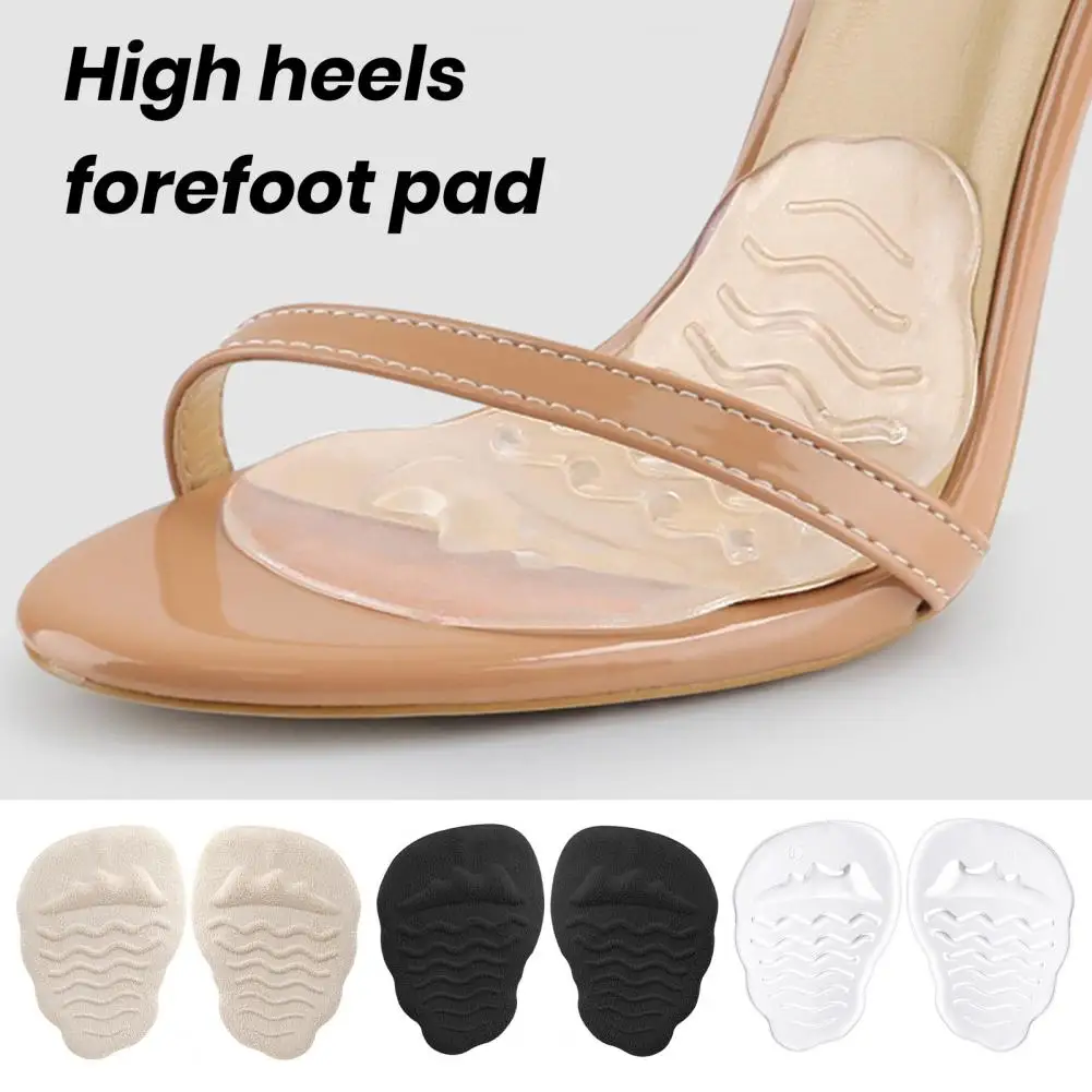 1 Pair High Heels Forefoot Pads Anti-slip Shock Absorption Washable Reusable Water Ripple Design Foot Protection Pain Relief Cus
1 Pair High Heels Forefoot Pads Anti-slip Shock Absorption Washable Reusable Water Ripple Design Foot Protection Pain Relief Cus
