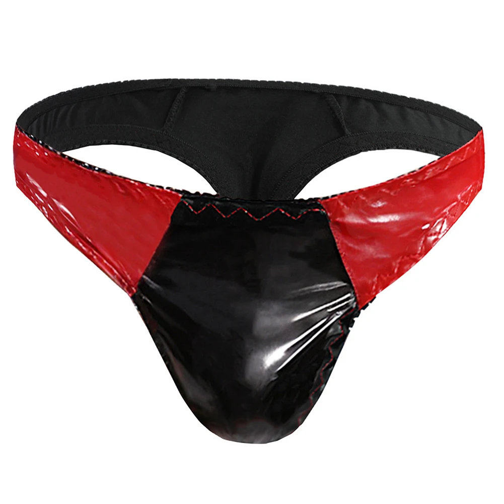 Men Faux Leather Posing Underwear Enhance Cock Pouch Thong T-Back Underpants Gay Temptatio Erotic Lingerie Scrotum Bulge
Men Faux Leather Posing Underwear Enhance Cock Pouch Thong T-Back Underpants Gay Temptatio Erotic Lingerie Scrotum Bulge