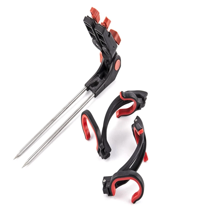 Автоматический держатель для удочки T вставляется в землю, искусственная, двухсторонняя стойка для удочки, универсальная стойка для удочки
Автоматический держатель для удочки T вставляется в землю, искусственная, двухсторонняя стойка для удочки, универсальная стойка для удочки