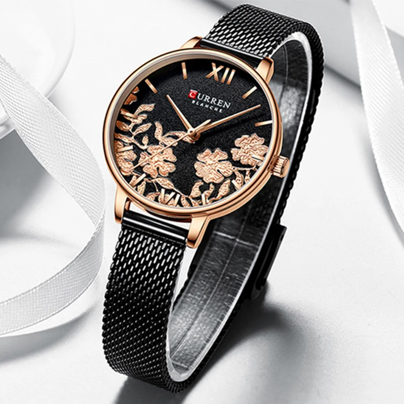 Curren Fashion Women's Watches Stainless Steel Wrist Watch Luxury Quartz Wristwatches for Women Waterproof Clock Ladies Gifts
Curren Fashion Women's Watches Stainless Steel Wrist Watch Luxury Quartz Wristwatches for Women Waterproof Clock Ladies Gifts