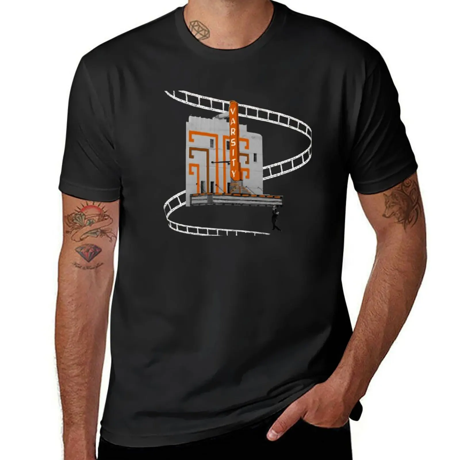 Varsity Theater -- Austin, Tx(1930s) T-Shirt tops Blouse Aesthetic clothing Men's t shirts
Varsity Theater -- Austin, Tx(1930s) T-Shirt tops Blouse Aesthetic clothing Men's t shirts