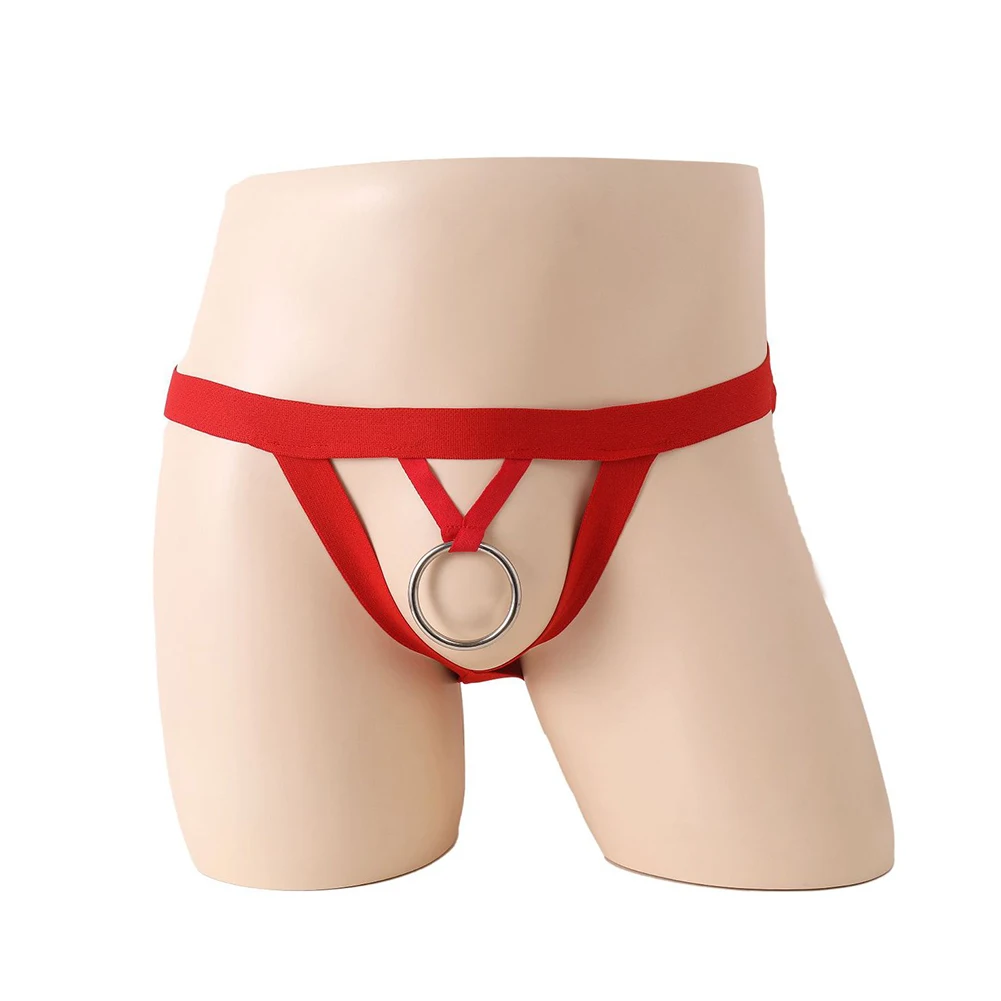 Mens Sexy Bikini G-String Backless O-Ring Hole Lingerie Crotchless Jockstrap Underwear Hollow Out Thongs Low Rise Solid Panties
Mens Sexy Bikini G-String Backless O-Ring Hole Lingerie Crotchless Jockstrap Underwear Hollow Out Thongs Low Rise Solid Panties