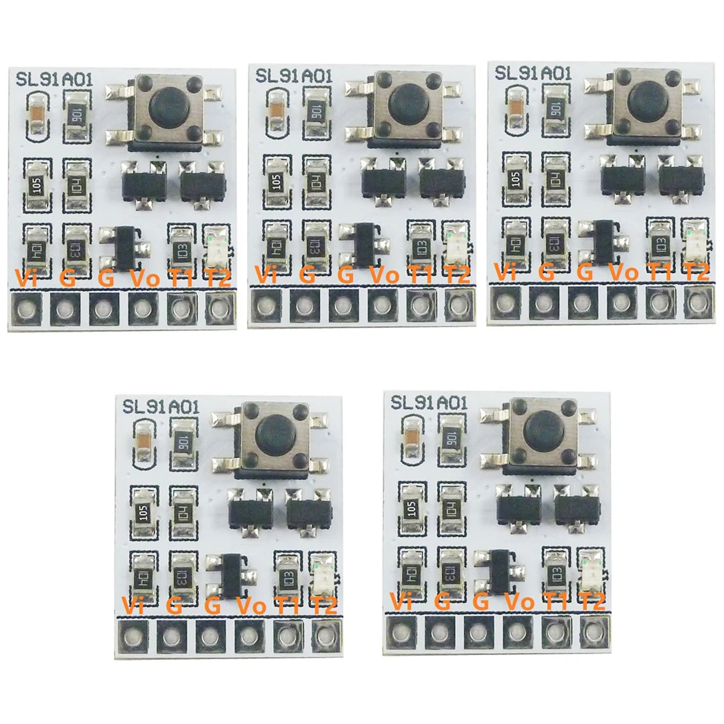 5PCS DC 2-18V 2A Bistable Self-locking Switch Module LED Controller Relay Touch Electronic Board for LED Relay Solenoid Valve
5PCS DC 2-18V 2A Bistable Self-locking Switch Module LED Controller Relay Touch Electronic Board for LED Relay Solenoid Valve