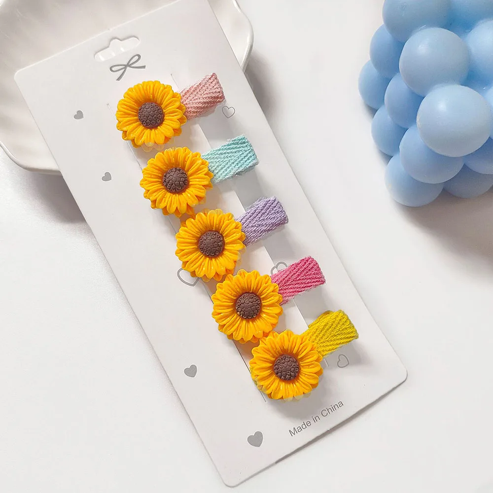 5 Pcs/set Daisy Hairpin Children Girl Bangs Clip Mini Hair Accessories BB Clip Flower Duckbill Hairpins For Kids
5 Pcs/set Daisy Hairpin Children Girl Bangs Clip Mini Hair Accessories BB Clip Flower Duckbill Hairpins For Kids