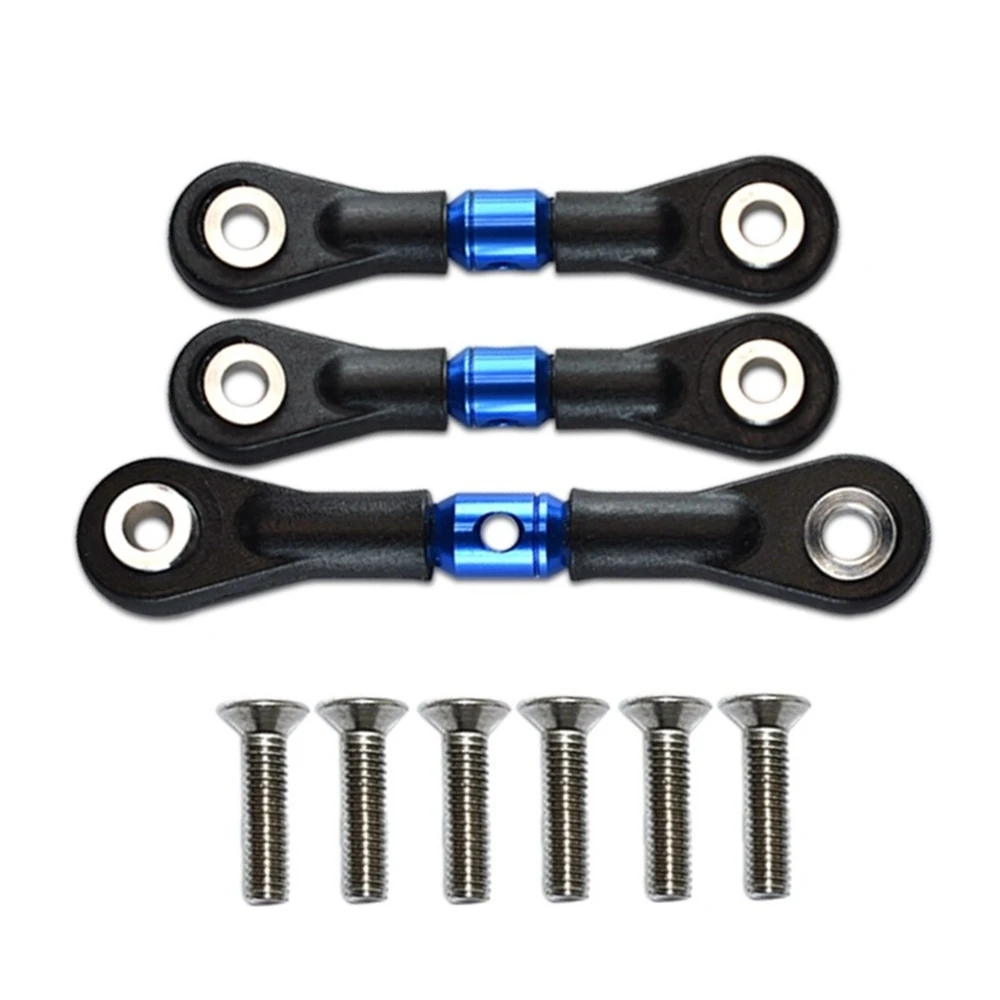 3Pcs Steering Link Rod Servo Rod for Tamiya TT-02 TT-02T TT02 TT02T 1/10 RC Car Upgrade Parts
3Pcs Steering Link Rod Servo Rod for Tamiya TT-02 TT-02T TT02 TT02T 1/10 RC Car Upgrade Parts