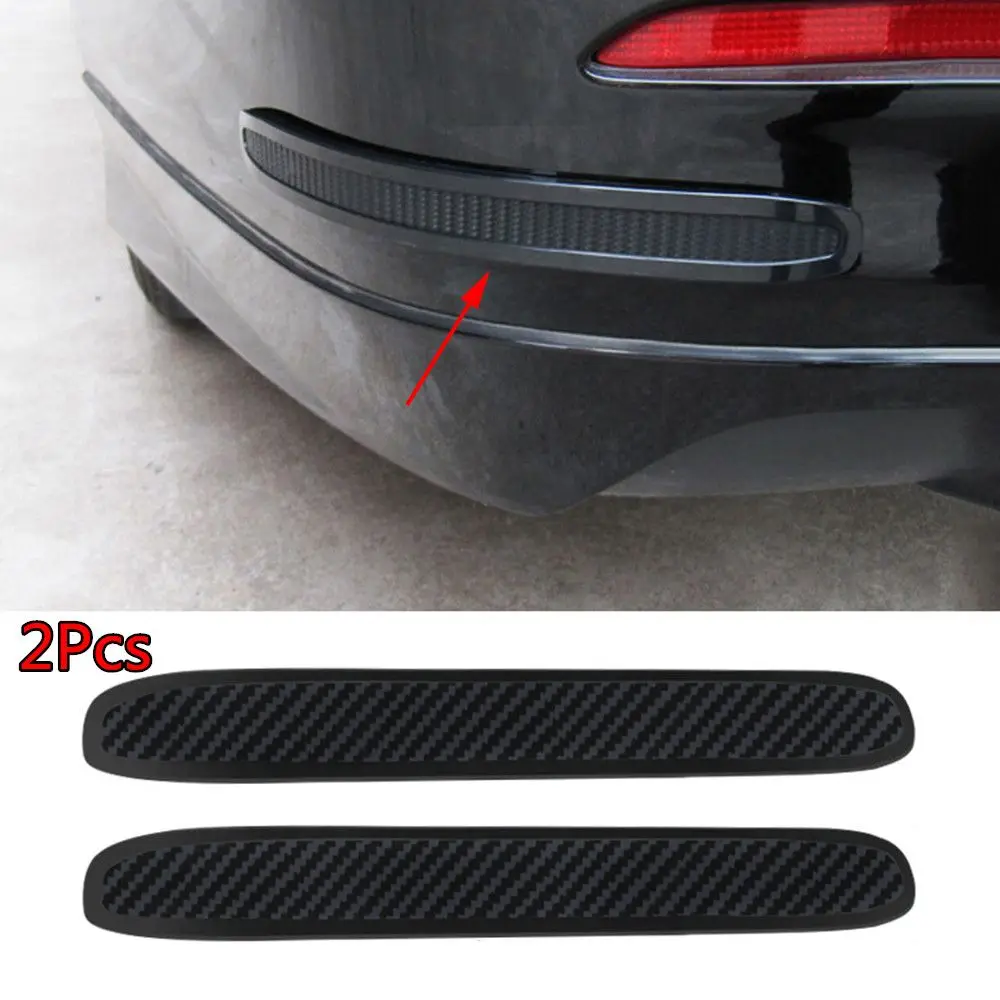 2Pcs Universal Carbon Rubber Car Bumper Strip Front/Rear Corner Anti-rub Scratch Guard
2Pcs Universal Carbon Rubber Car Bumper Strip Front/Rear Corner Anti-rub Scratch Guard