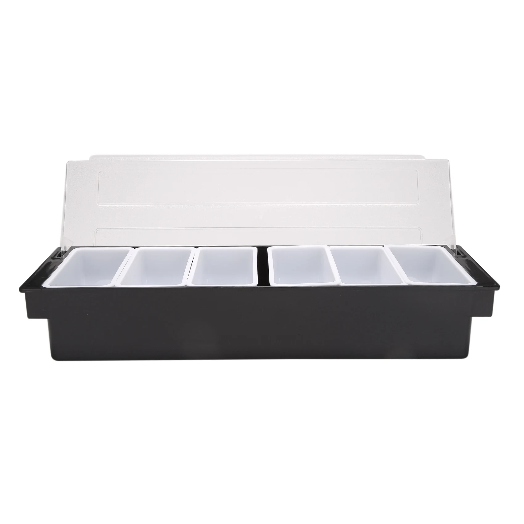 Ice Cooled Condiment Serving Container Chilled Garnish Tray Bar Caddy for Home Work or Restaurant Six Grid Seasoning Box
Ice Cooled Condiment Serving Container Chilled Garnish Tray Bar Caddy for Home Work or Restaurant Six Grid Seasoning Box